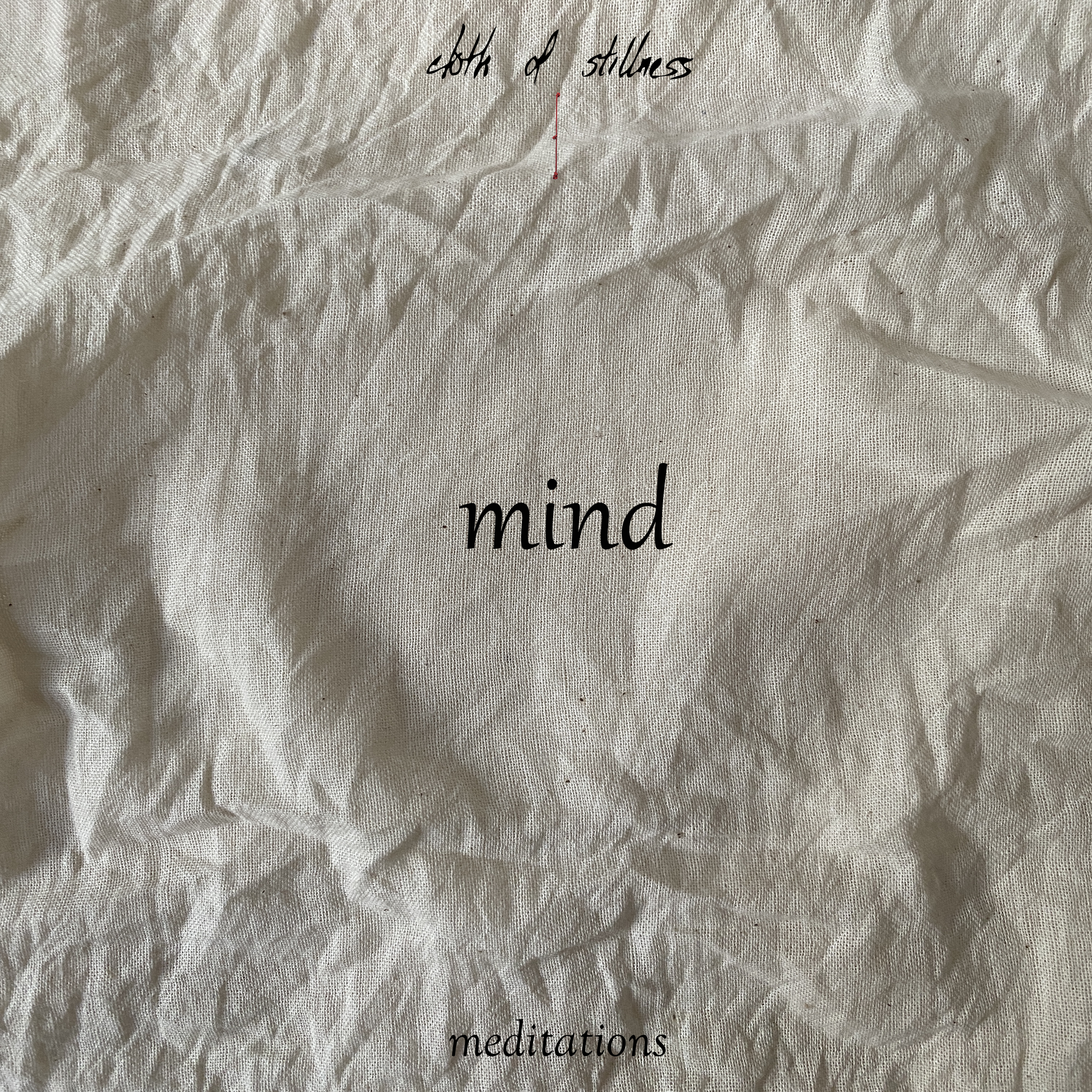 cloth of stillness meditations by kien chu...mind...10 minutes...2.25.2021...ready to buy
