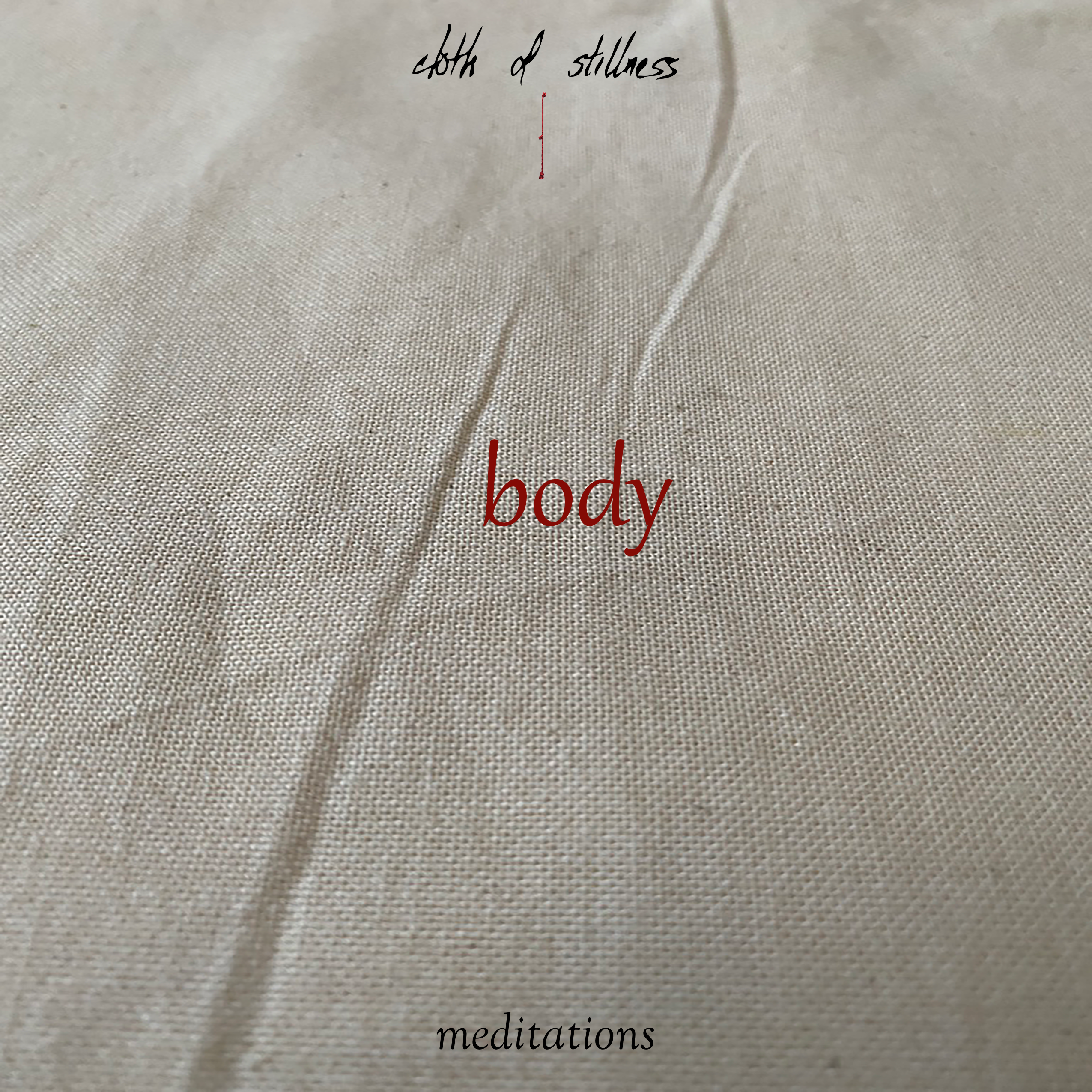 cloth of stillness meditations by kien chu...body...5...1.8.2021...ready to buy